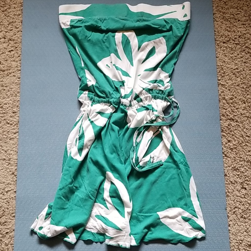 Roxy halter floral sun dress